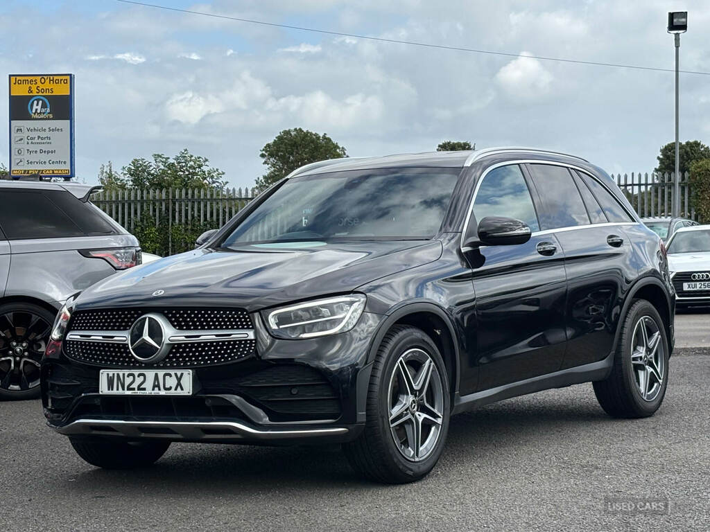 Mercedes-Benz GLC Class Glc 220D 4Matic Amg Line 9G-tronic WN22ACX Black #2