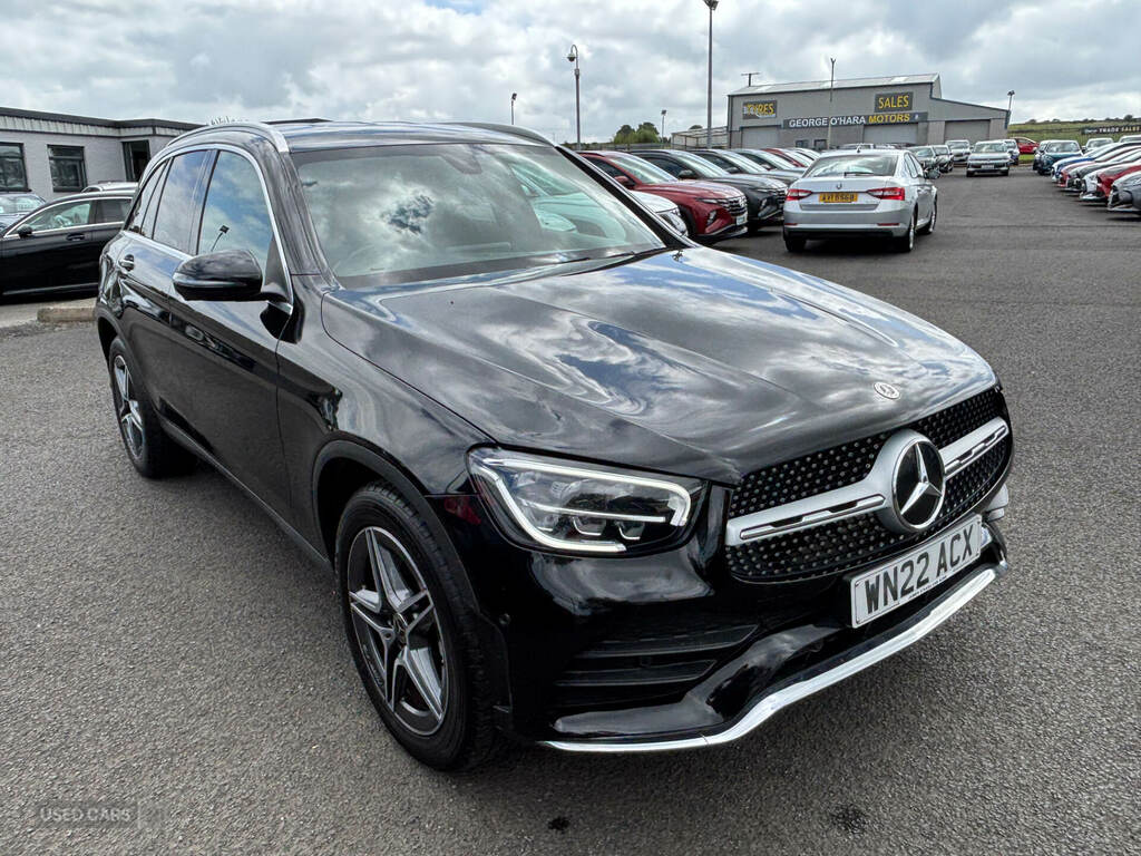 Mercedes-Benz GLC Class Glc 220D 4Matic Amg Line 9G-tronic WN22ACX Black #3
