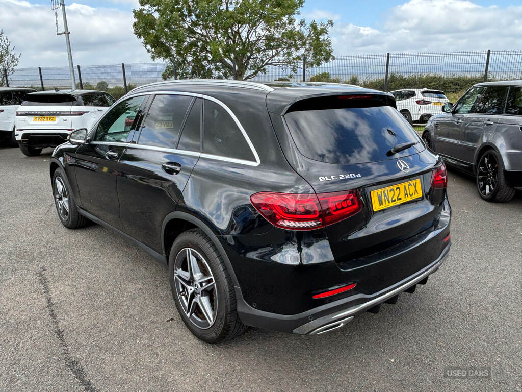 Mercedes-Benz GLC Class Glc 220D 4Matic Amg Line 9G-tronic WN22ACX Black #5