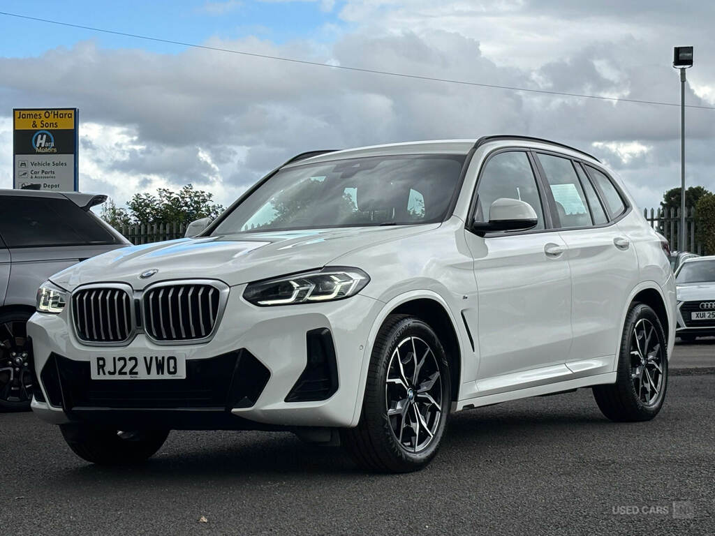 BMW X3 Xdrive20d Mht M Sport Step White