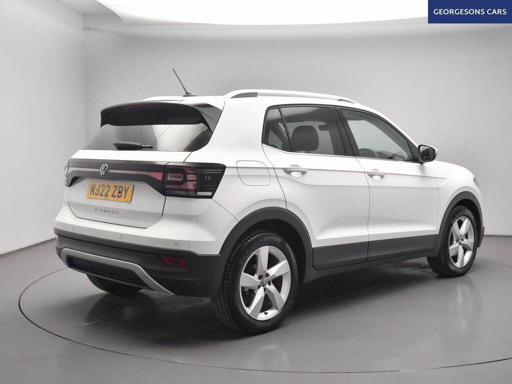 Volkswagen T-Cross Tsi Sel Suv White #6