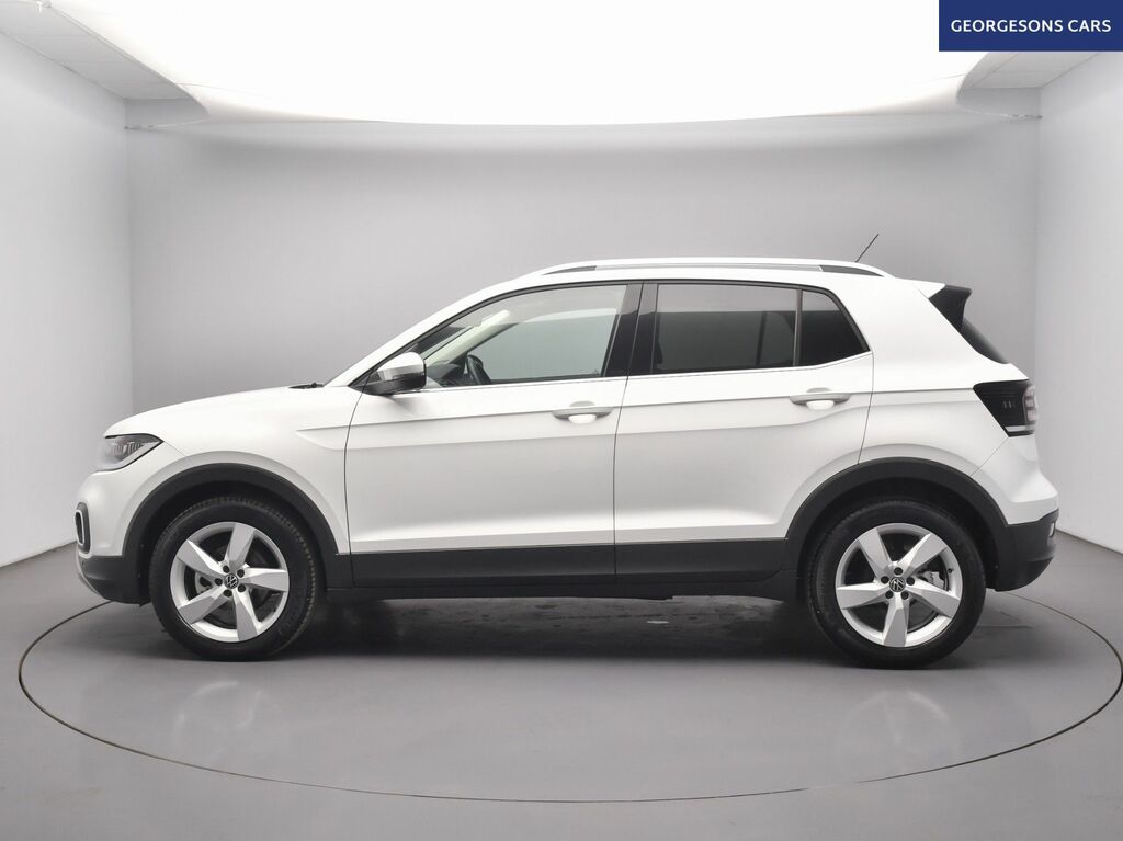Volkswagen T-Cross Tsi Sel Suv White #2