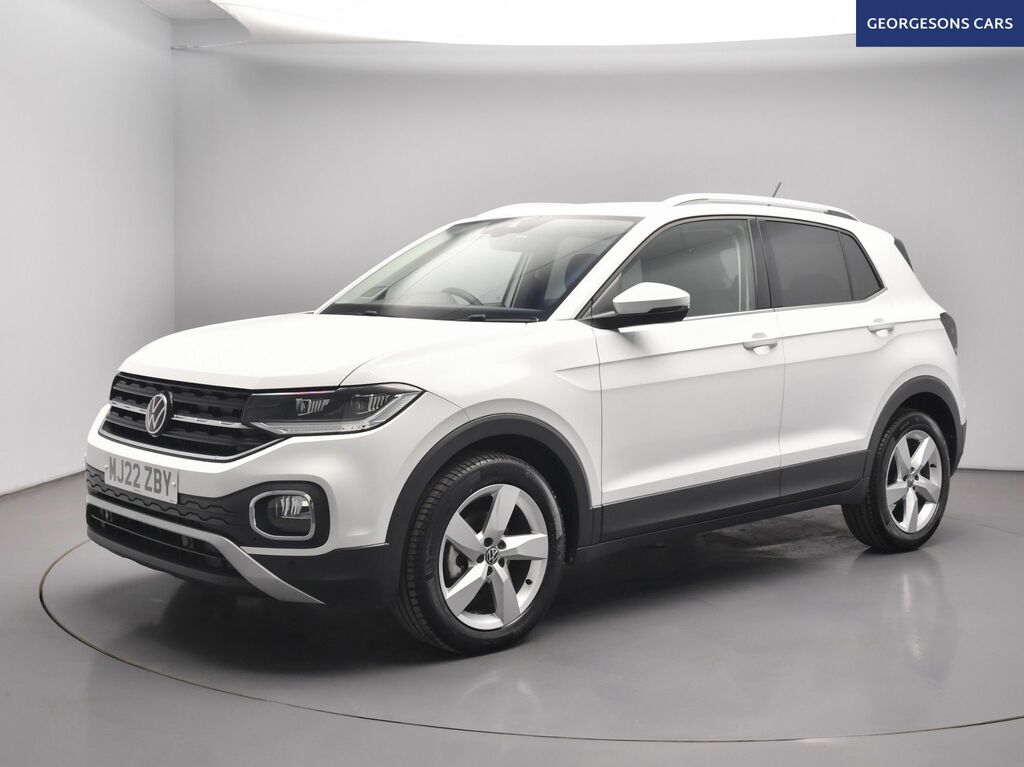 Volkswagen T-Cross Tsi Sel Suv White #4