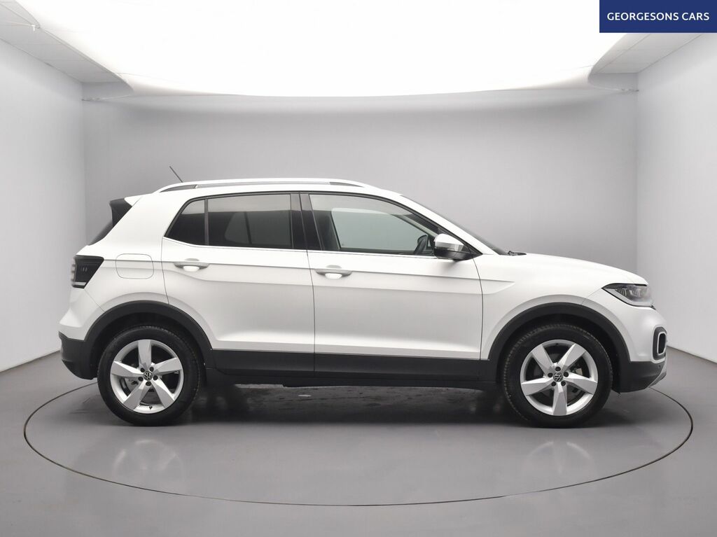 Volkswagen T-Cross Tsi Sel Suv White #5