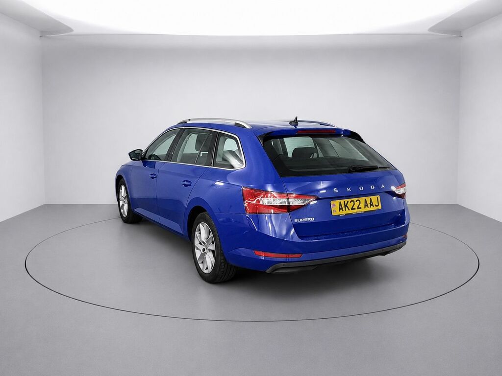Skoda Superb Tsi Act Se Estate Blue #3