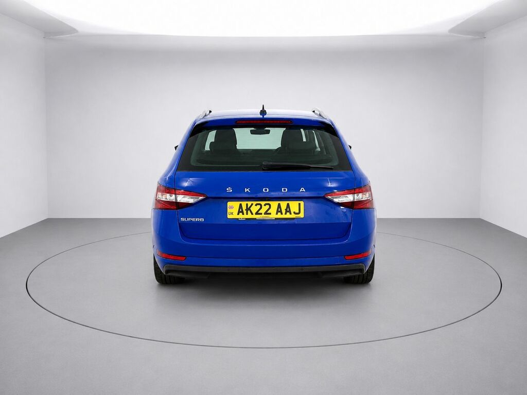 Skoda Superb Tsi Act Se Estate Blue #5