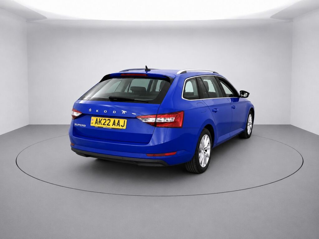 Skoda Superb Tsi Act Se Estate Blue #6
