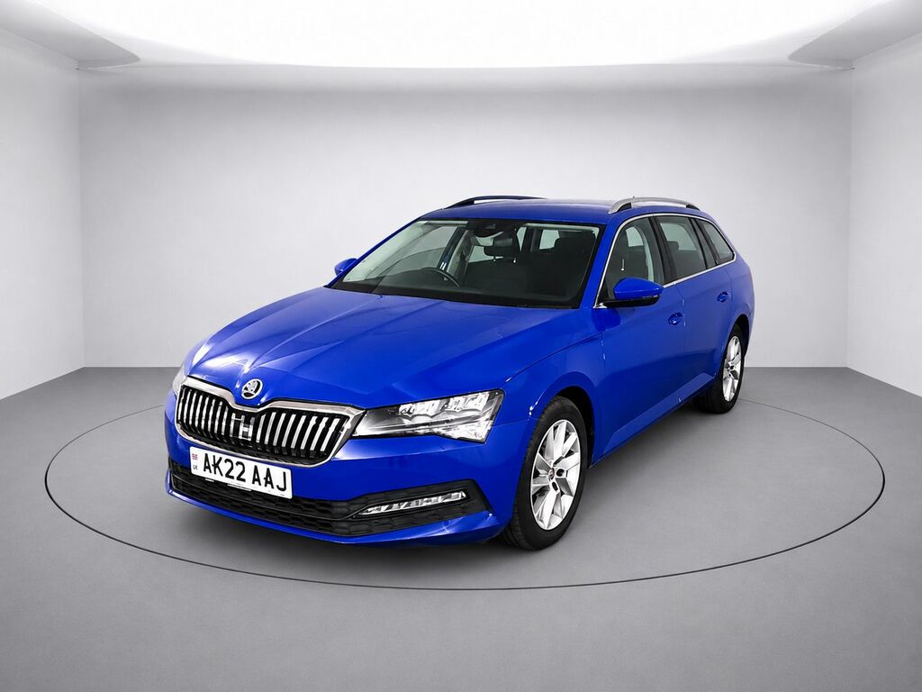 Skoda Superb Tsi Act Se Estate Blue