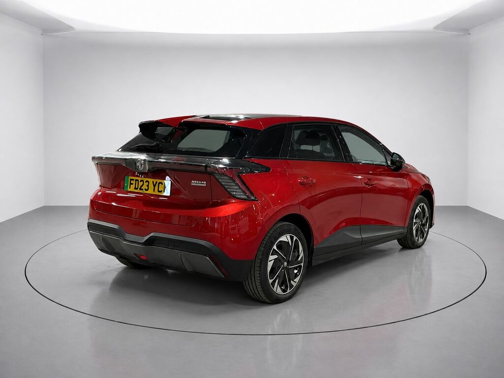 MG MG4 Trophy Long Range Hatchback Red #3