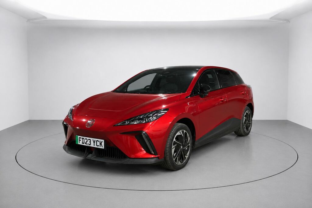 MG MG4 Trophy Long Range Hatchback Red