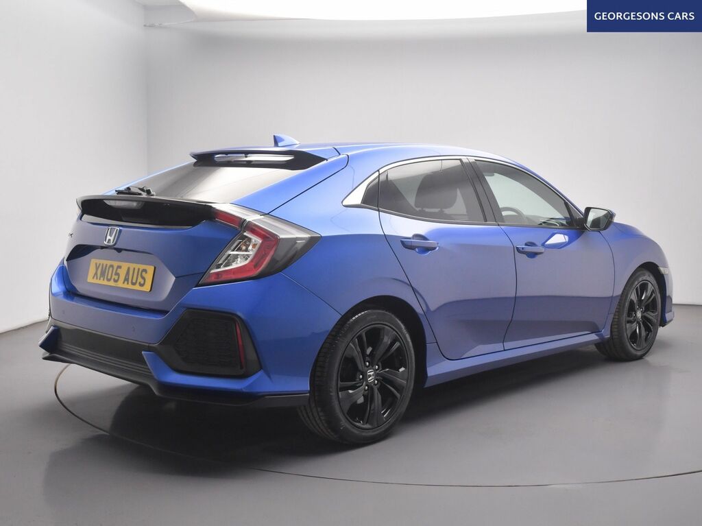 Honda Civic I-dtec Sr Hatchback Blue #6