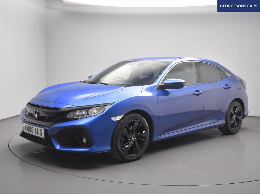 Honda Civic I-dtec Sr Hatchback Blue #4