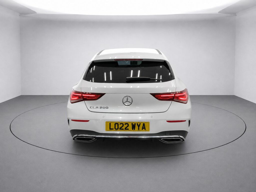 Mercedes-Benz CLA Class Cla200 Amg Line Premium White #5