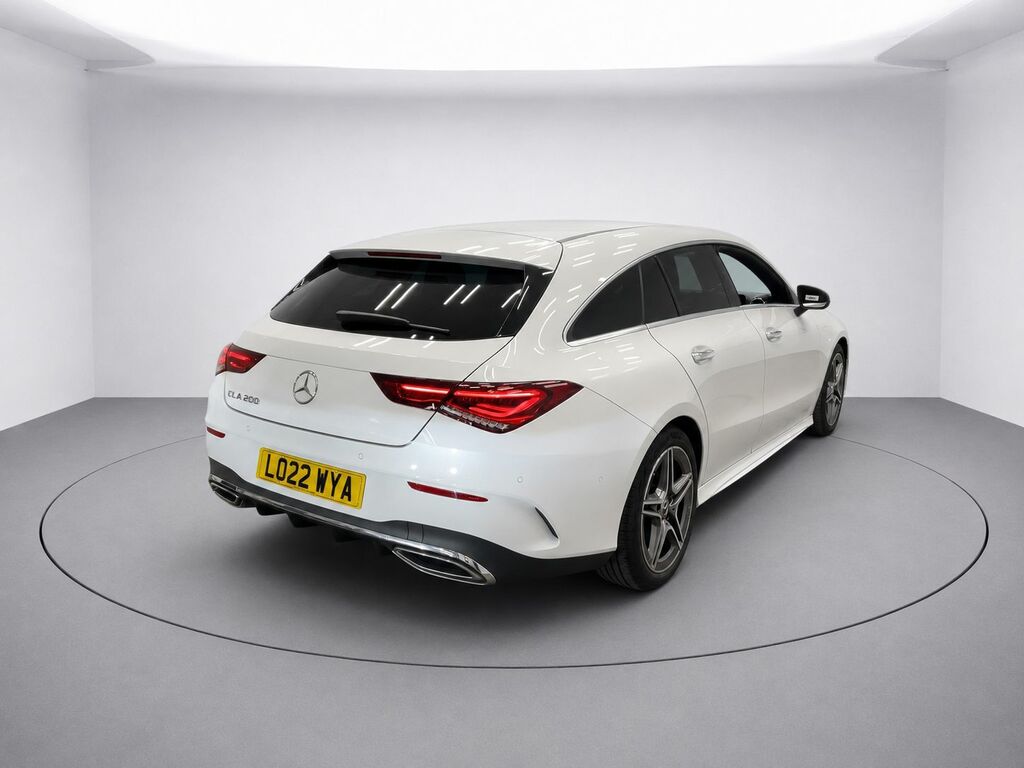 Mercedes-Benz CLA Class Cla200 Amg Line Premium White #3