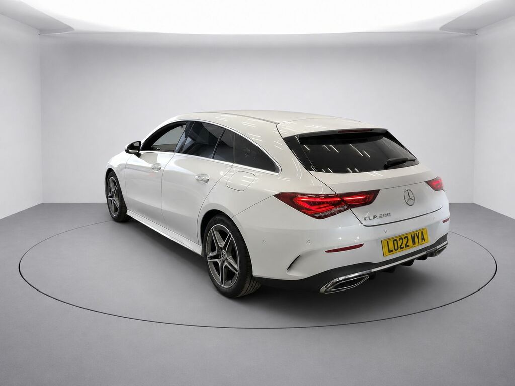 Mercedes-Benz CLA Class Cla200 Amg Line Premium White #4
