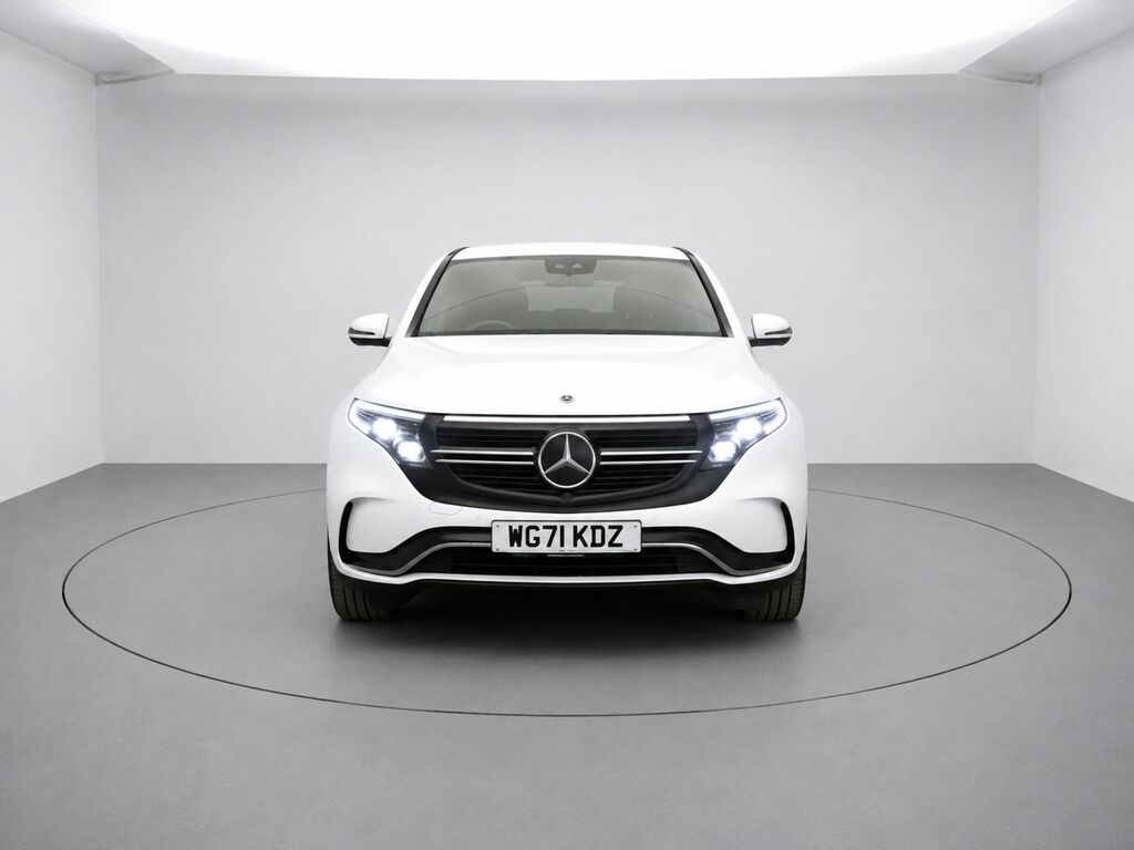 Mercedes-Benz EQC 400 80Kwh Amg Line White #4