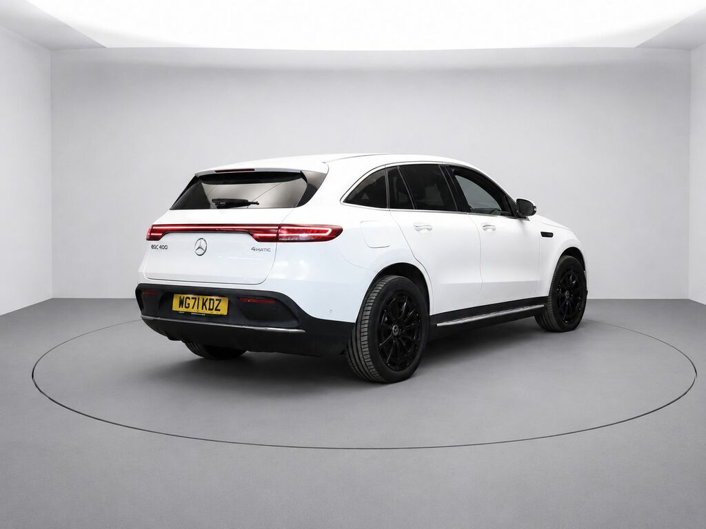 Mercedes-Benz EQC 400 80Kwh Amg Line White #2