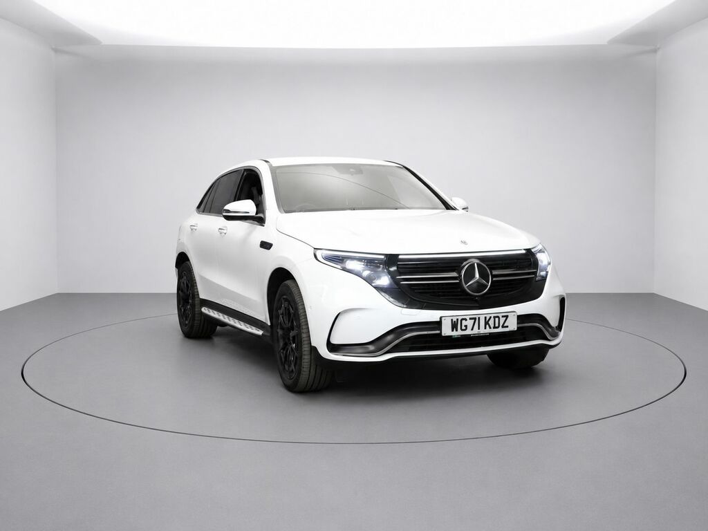 Mercedes-Benz EQC 400 80Kwh Amg Line White #5