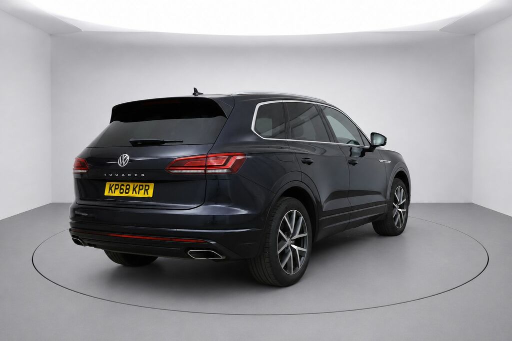 Volkswagen Touareg Tdi V6 R-line Suv Blue #4