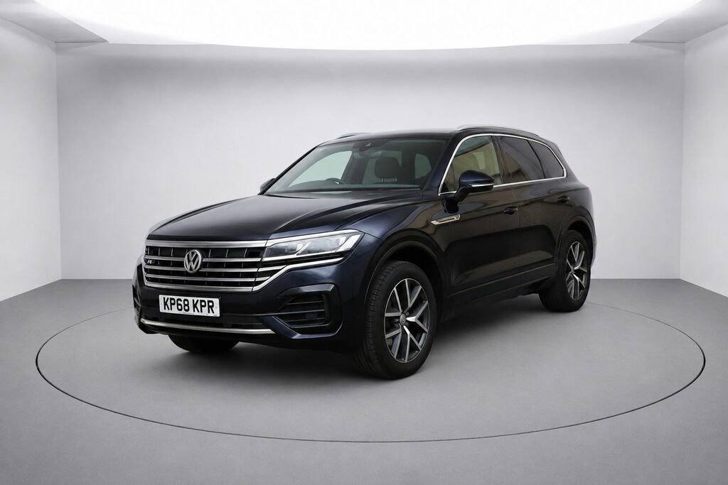 Volkswagen Touareg Tdi V6 R-line Suv Blue #5
