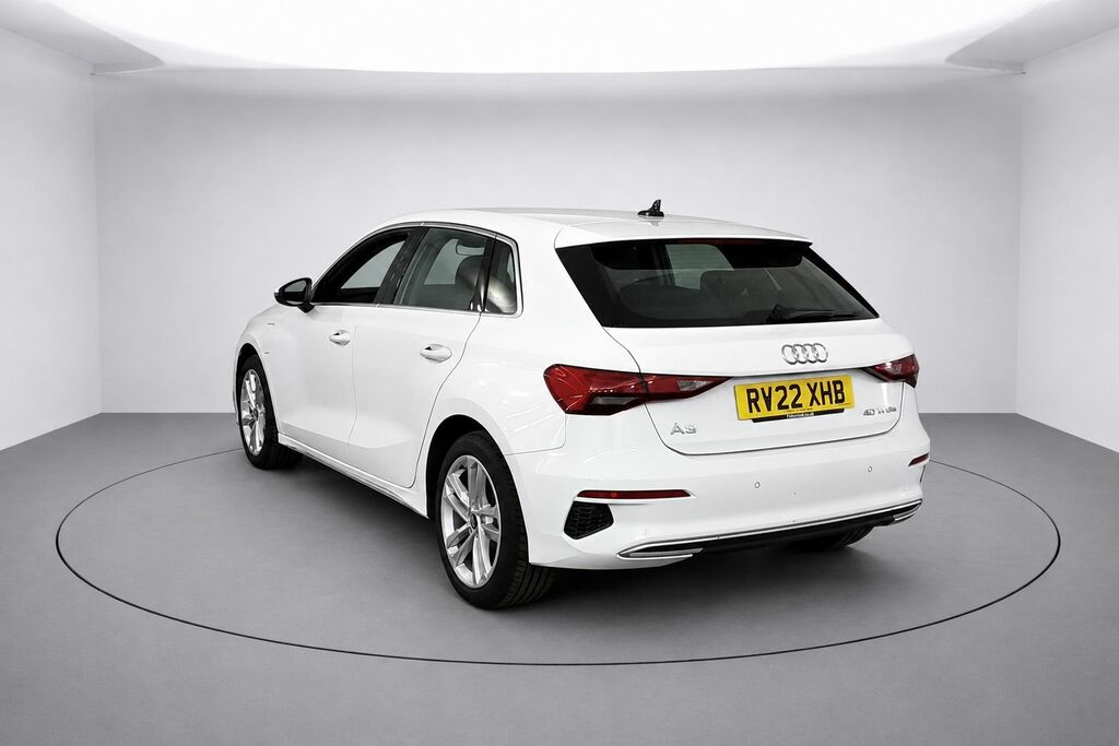Audi A3 Tfsie 40 Sport Sportback White #5