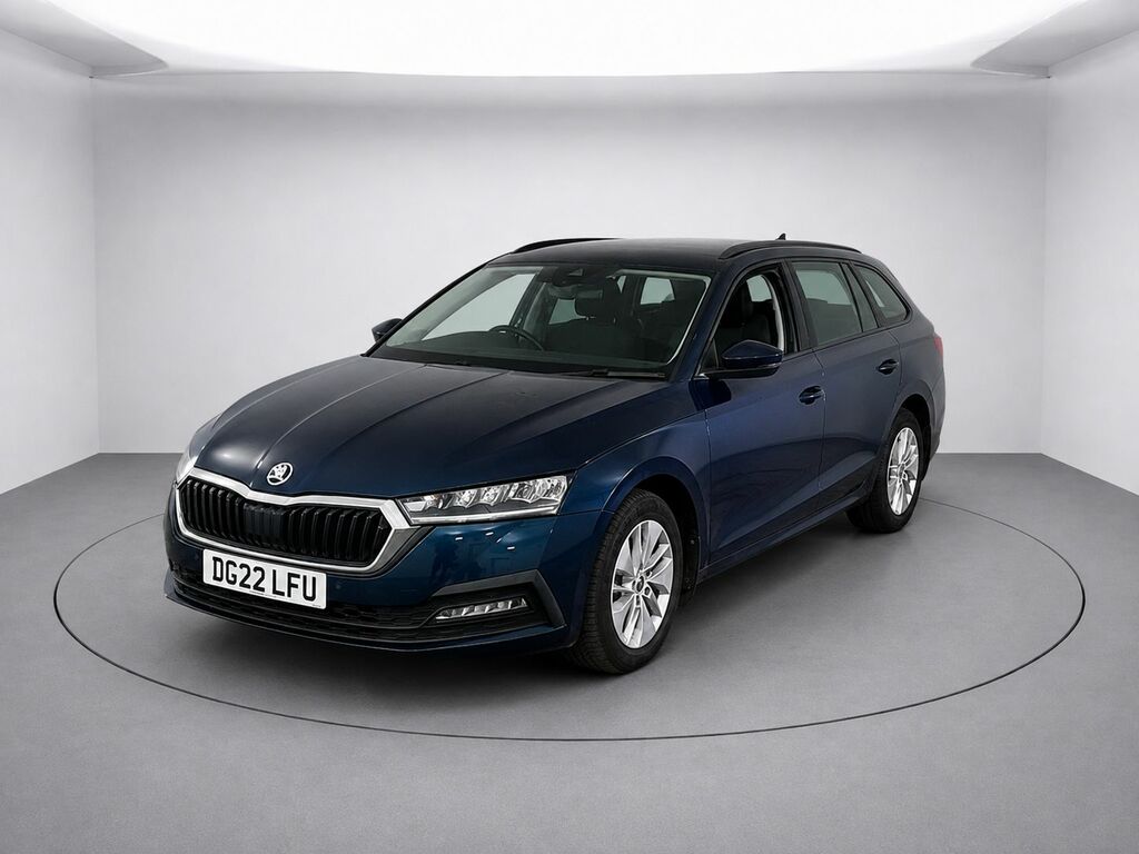 Skoda Octavia Tdi Se Technology Estate Blue