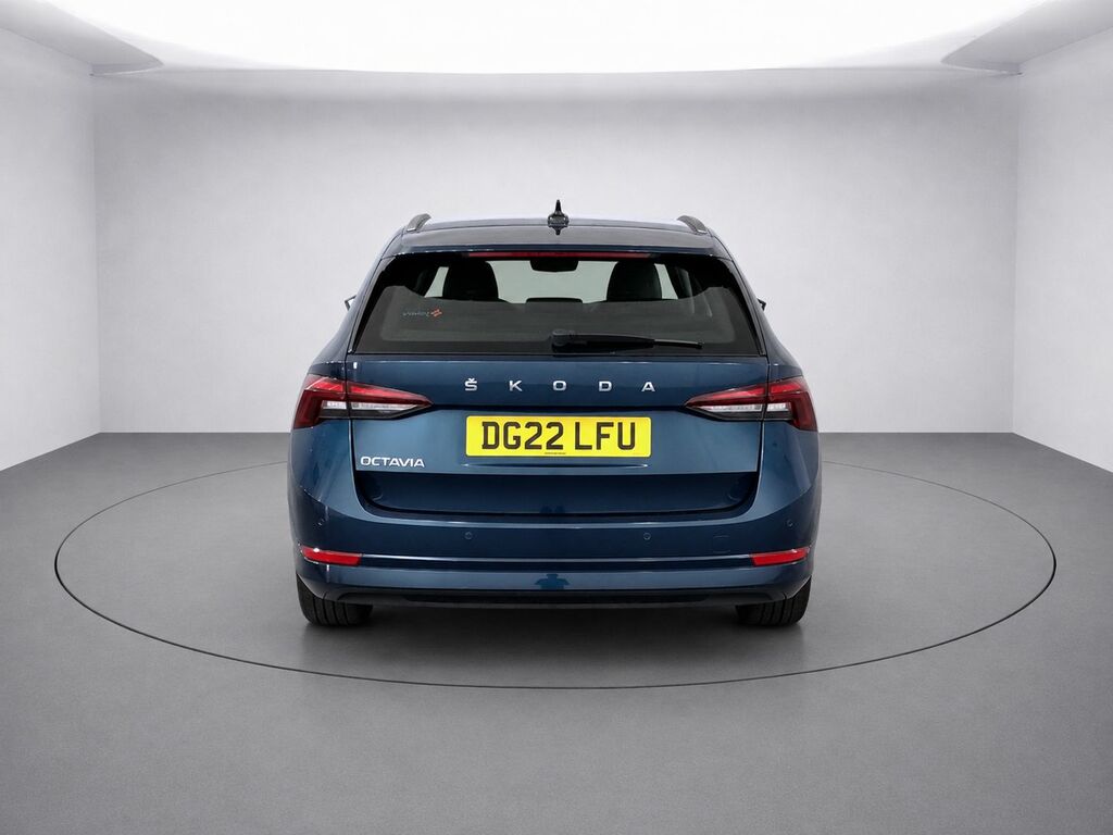 Skoda Octavia Tdi Se Technology Estate Blue #4