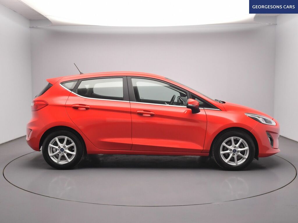Ford Fiesta Ecoboost Zetec Hatchback Red #5