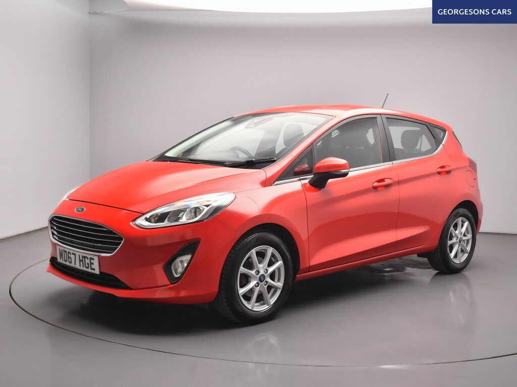 Ford Fiesta Ecoboost Zetec Hatchback Red #4