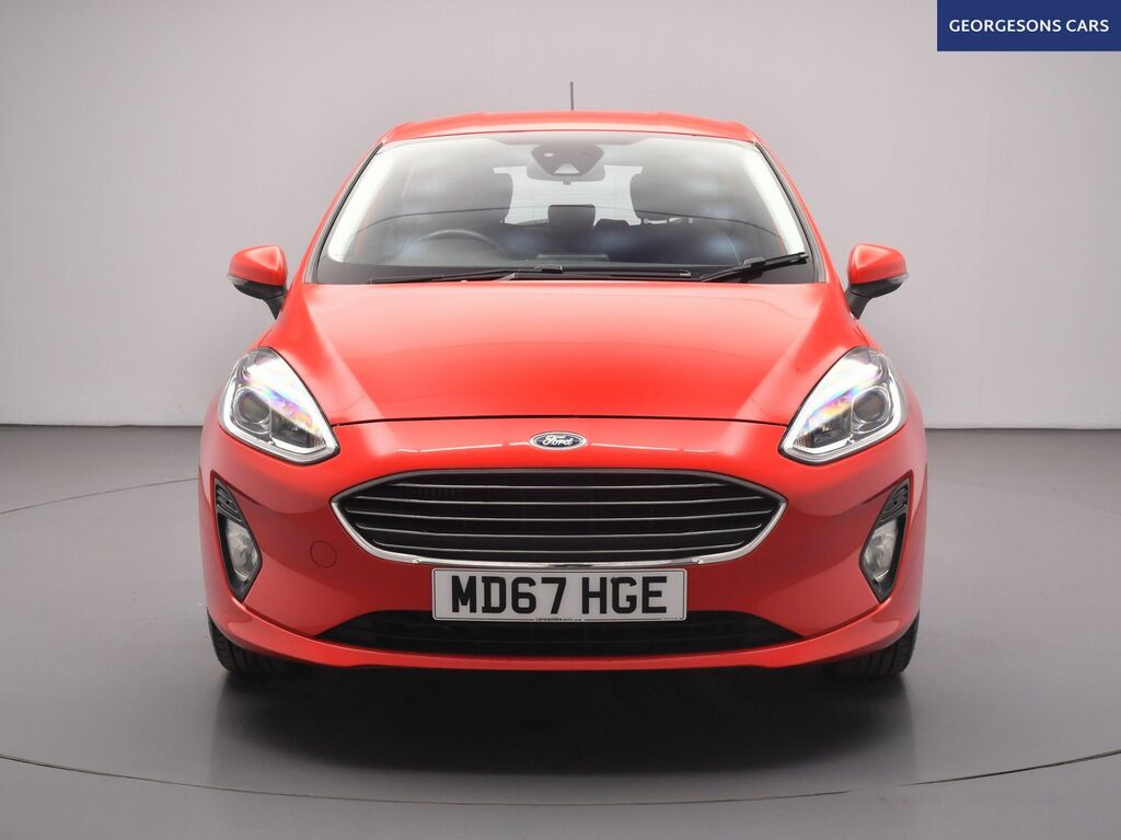 Ford Fiesta Ecoboost Zetec Hatchback Red #3