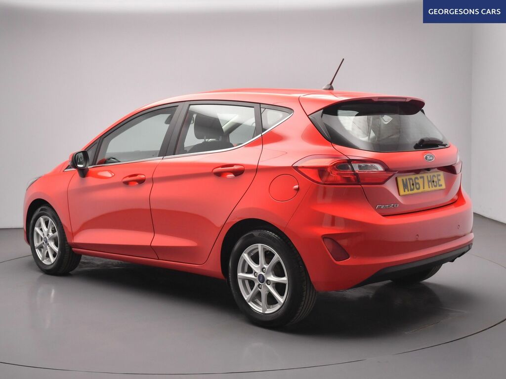 Ford Fiesta Ecoboost Zetec Hatchback Red