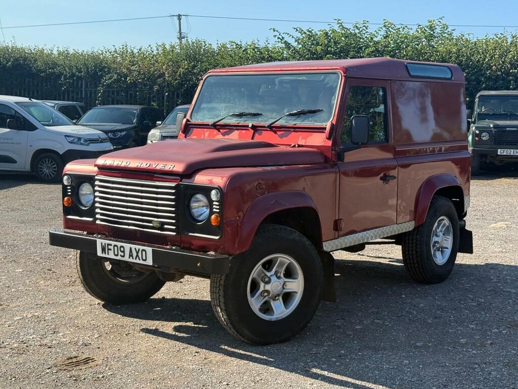 Land Rover Defender 90 2.4 Tdci County Hard Top Suv 4Wd Swb Euro 4 Red #3