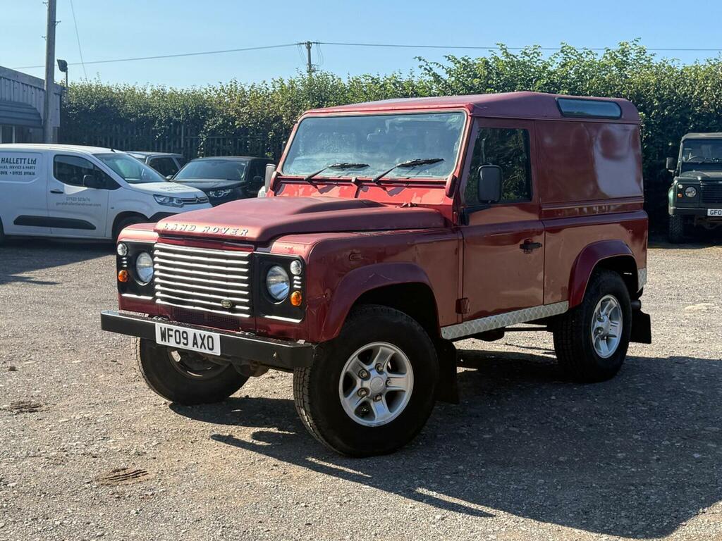 Land Rover Defender 90 2.4 Tdci County Hard Top Suv 4Wd Swb Euro 4 Red #4