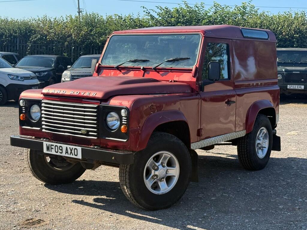 Land Rover Defender 90 2.4 Tdci County Hard Top Suv 4Wd Swb Euro 4 Red #5