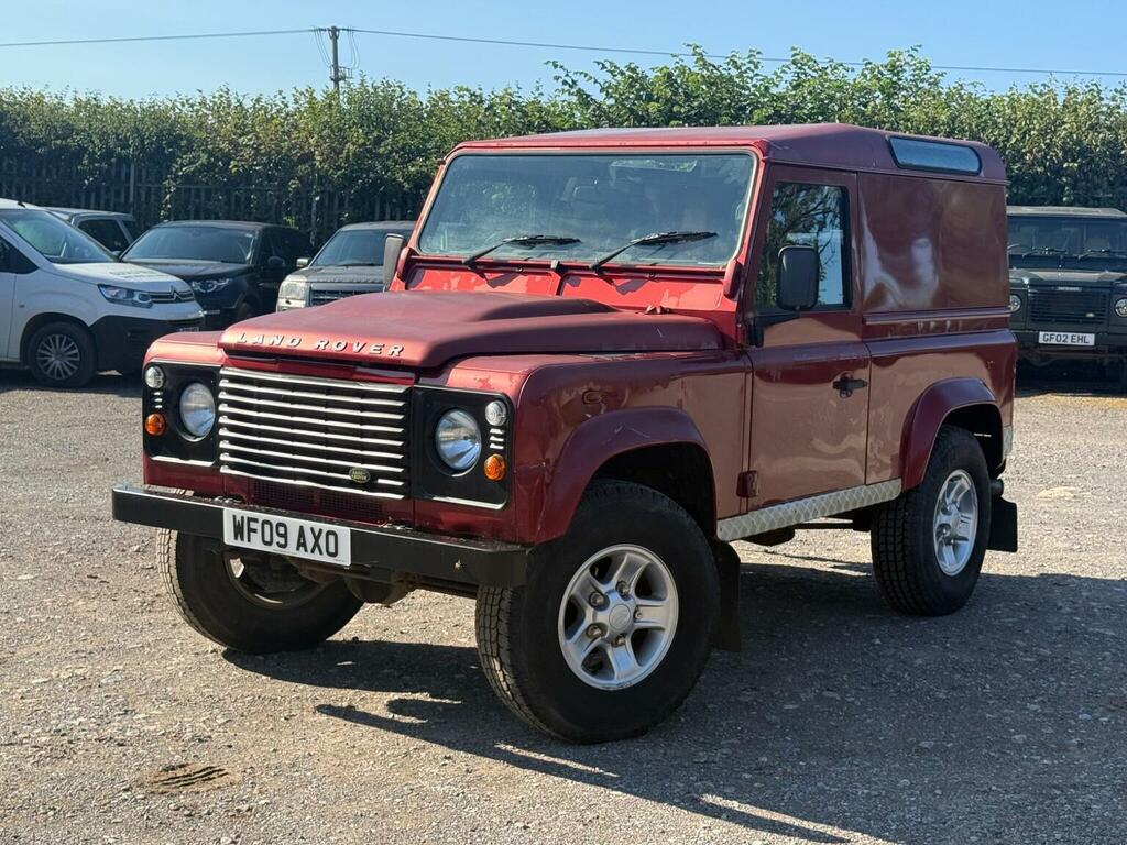 Land Rover Defender 90 2.4 Tdci County Hard Top Suv 4Wd Swb Euro 4 Red #2