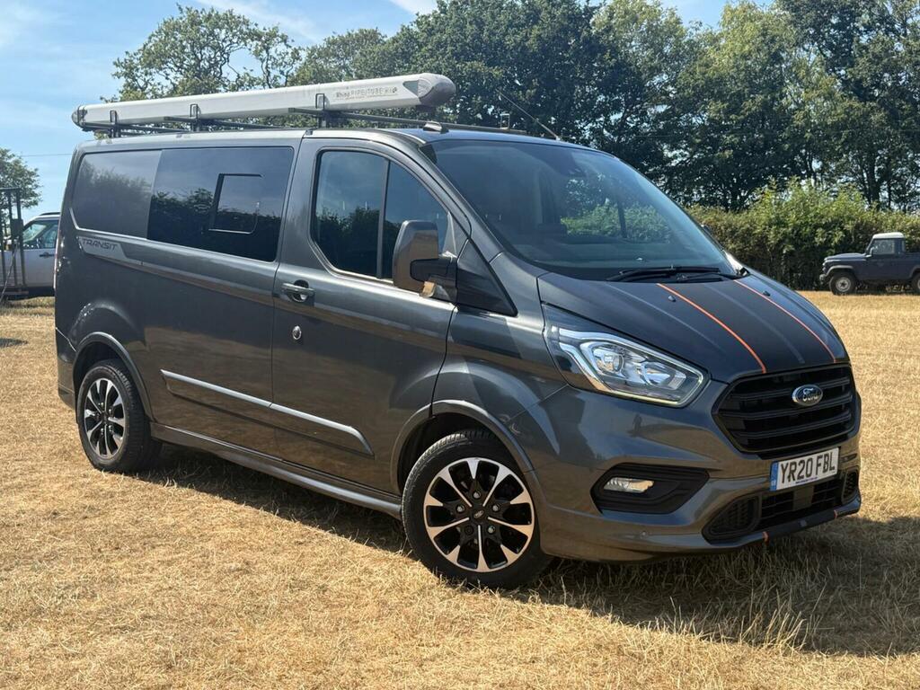 Ford Transit Custom 2.0 310 Ecoblue Sport L1 H1 Euro 6 Ss Grey #2