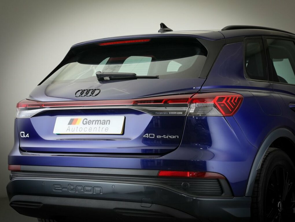 Audi Q4 E Tron Suv Blue #5