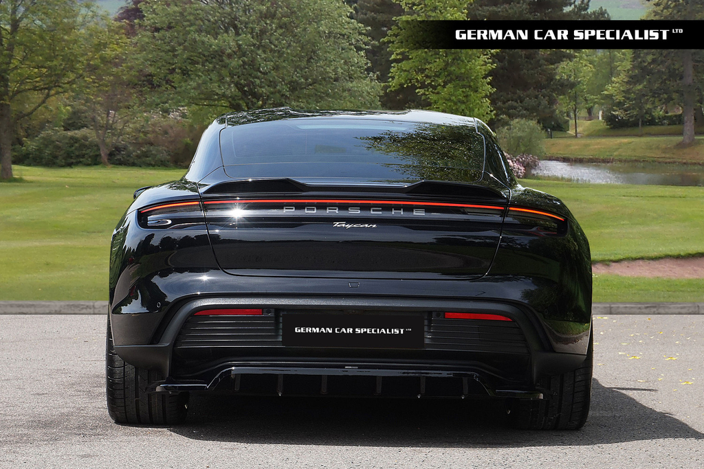 Porsche Taycan Saloon Black #6