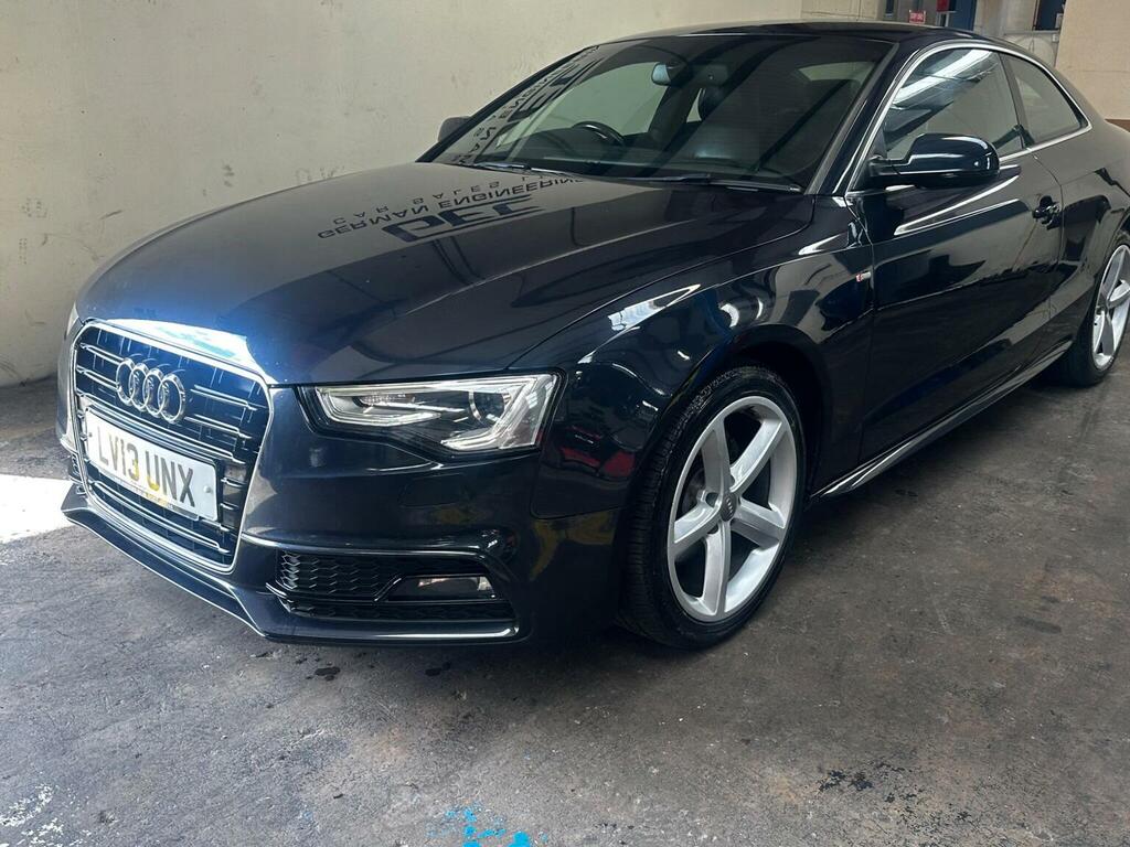 Audi A5 Coupe 2.0 Tdi S Line Multitronic Euro 5 Ss Blue #2