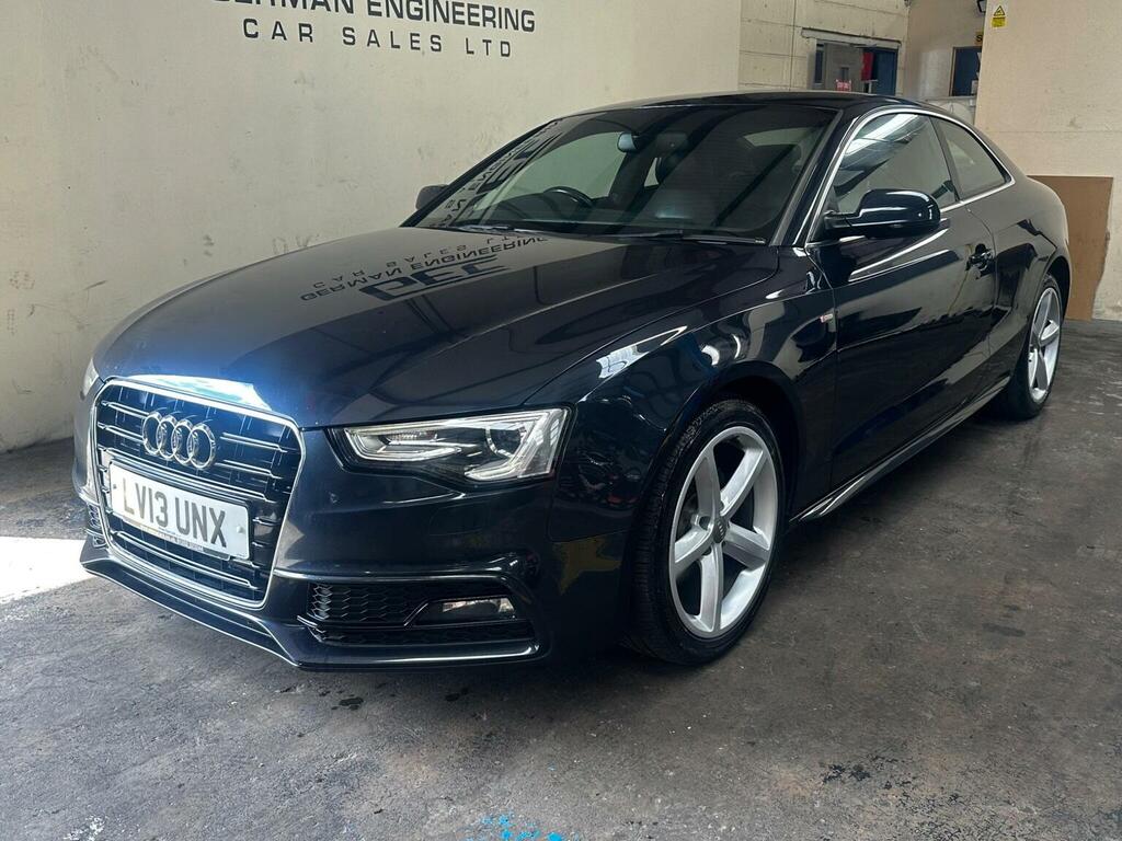 Audi A5 Coupe 2.0 Tdi S Line Multitronic Euro 5 Ss Blue