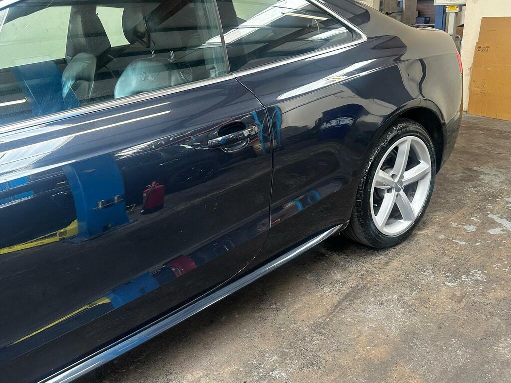 Audi A5 Coupe 2.0 Tdi S Line Multitronic Euro 5 Ss Blue #4