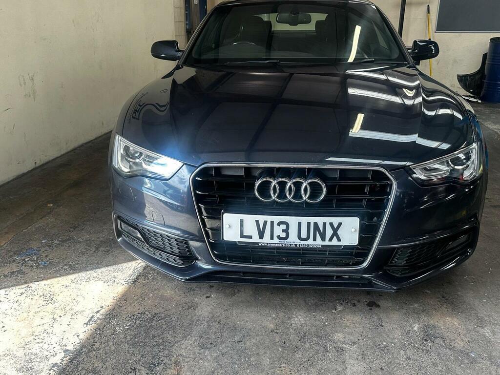 Audi A5 Coupe 2.0 Tdi S Line Multitronic Euro 5 Ss Blue #6
