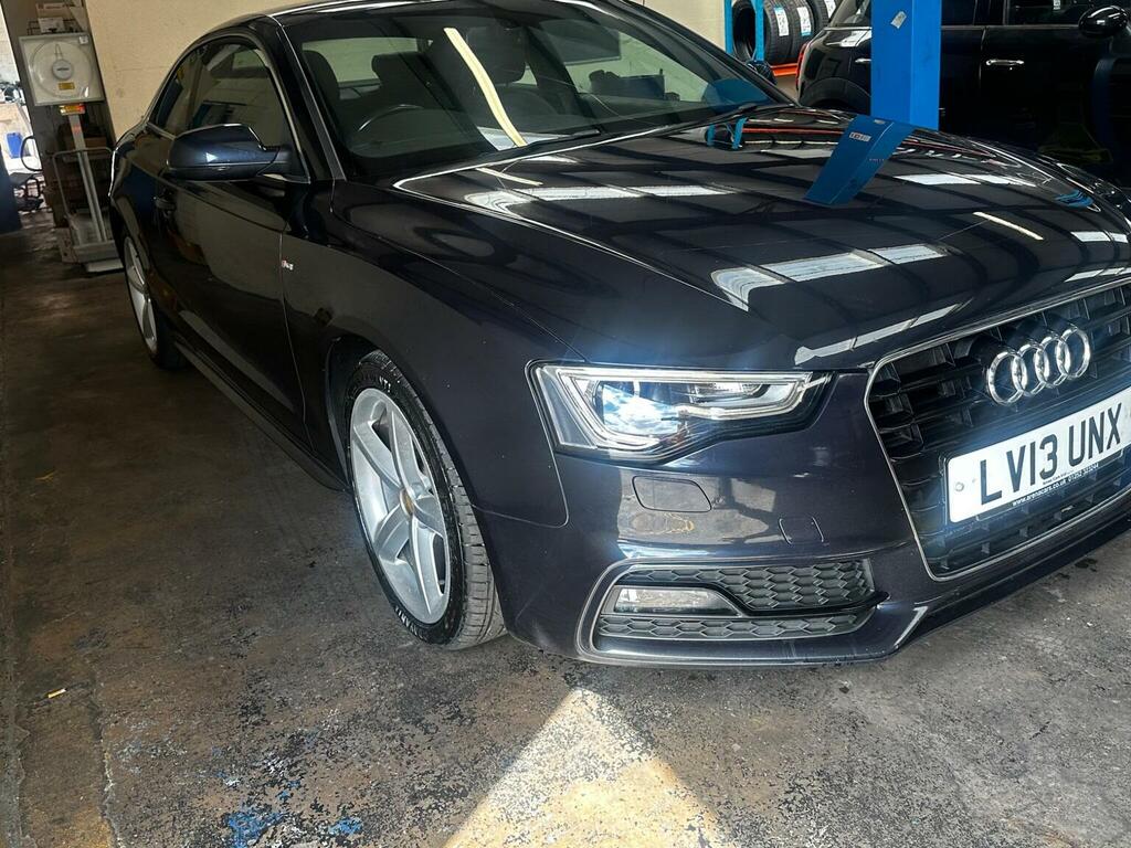 Audi A5 Coupe 2.0 Tdi S Line Multitronic Euro 5 Ss Blue #5