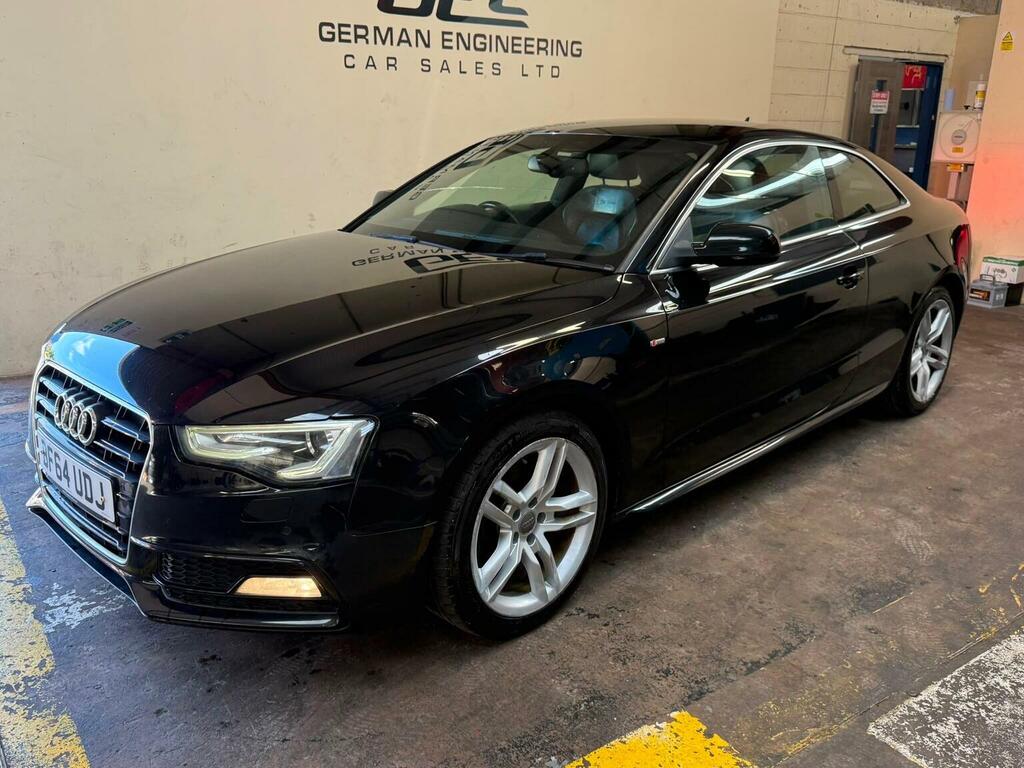 Audi A5 Coupe 2.0 Tdi S Line Multitronic Euro 5 Ss BF64UDJ Black