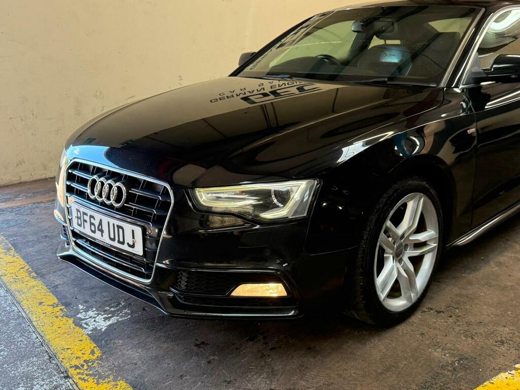 Audi A5 Coupe 2.0 Tdi S Line Multitronic Euro 5 Ss BF64UDJ Black #5