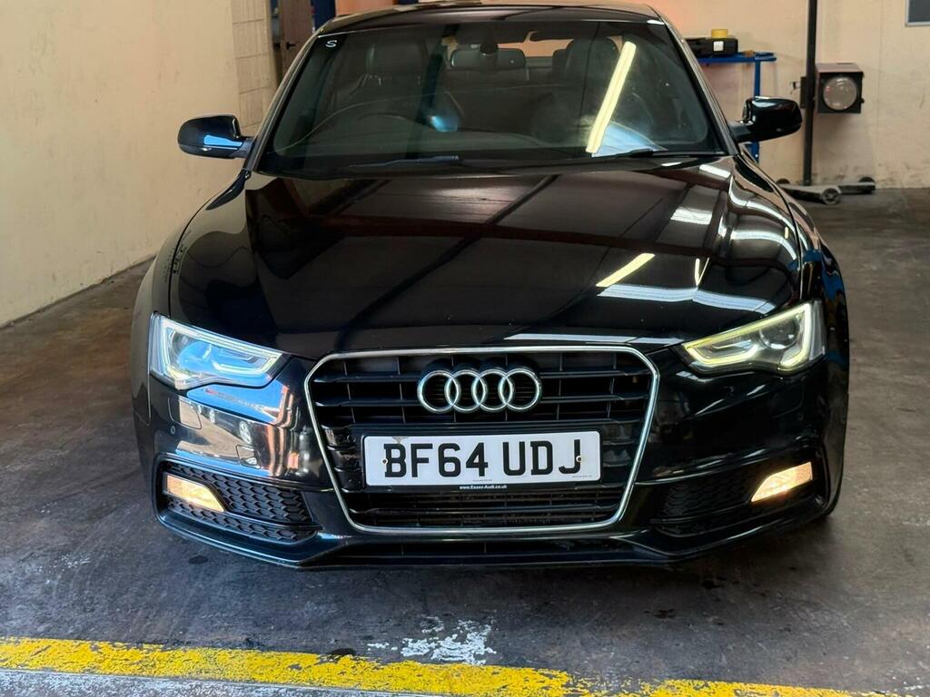Audi A5 Coupe 2.0 Tdi S Line Multitronic Euro 5 Ss BF64UDJ Black #3