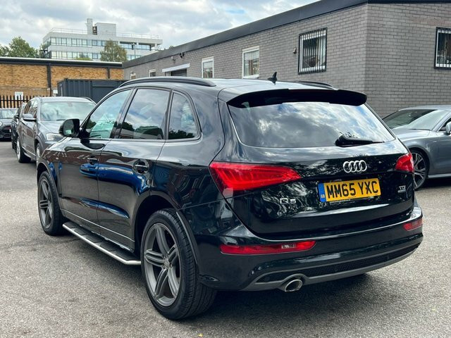 Audi Q5 2.0 Tdi S Line Black #4