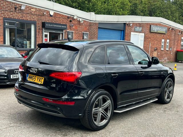 Audi Q5 2.0 Tdi S Line Black #3