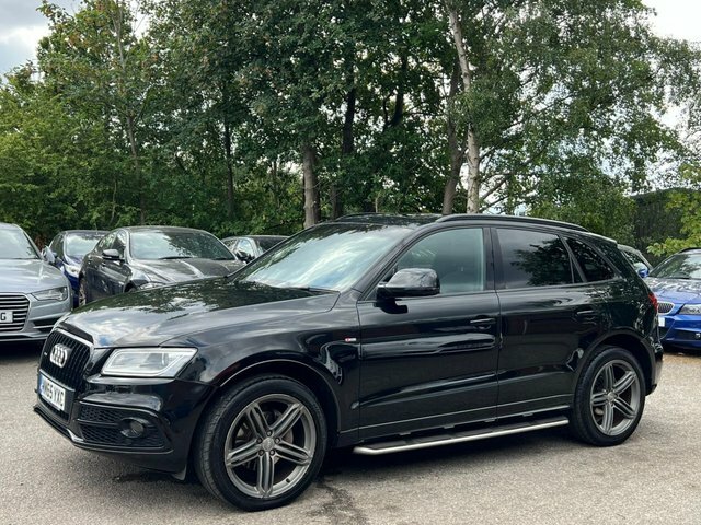 Audi Q5 2.0 Tdi S Line Black #6