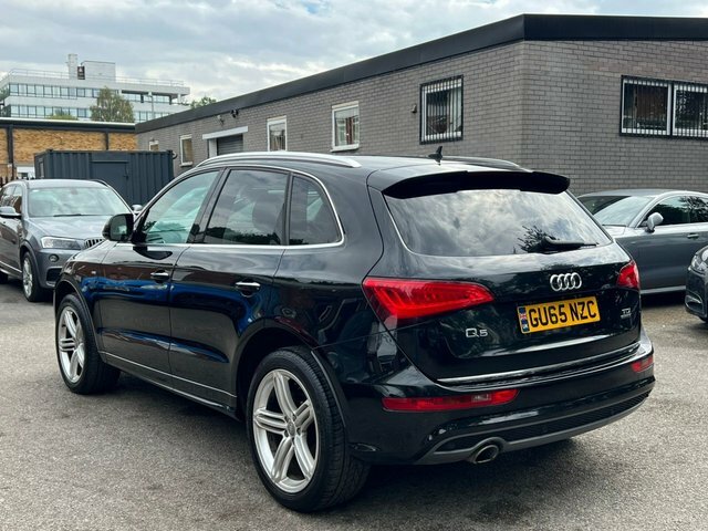 Audi Q5 2.0 Tdi S Line Black #4
